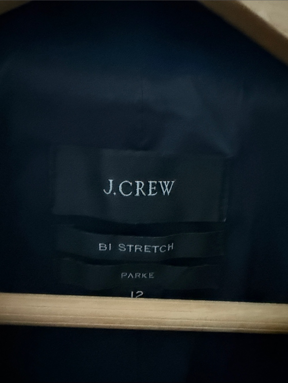 J. Crew Navy Parke Bi-Stretch Women's Blazer Jacket